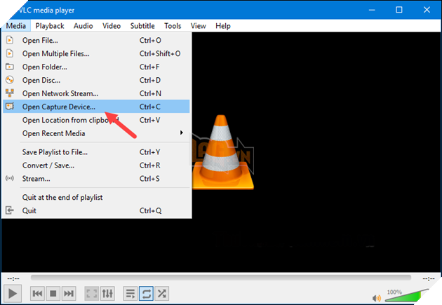 Hướng dẫn: Cách quay phim màn hình trên ứng dụng VLC Player 2