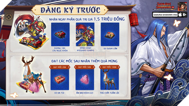 SAMURAI SHODOWN VNG bất ngờ mở đăng ký trước cho game thủ Việt Nam 7