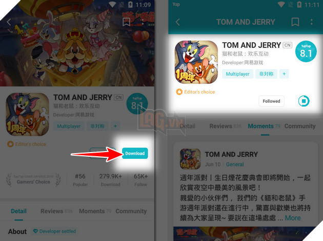 Hướng dẫn tải Tom and Jerry: Chase trên Android và IOS, tựa game đang được game thủ Việt vô cùng quan tâm 6