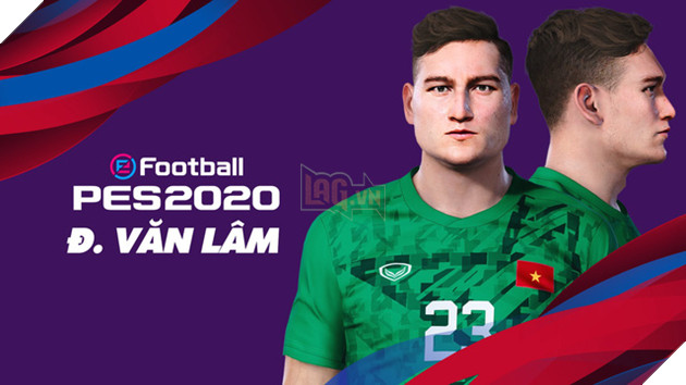 “Nhan sắc” khó tin của Công Phượng, Lâm “Tây”, Văn Hậu cùng tuyển Việt Nam khi được đưa lên PES 20 - Ảnh 1.