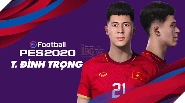 “Nhan sắc” khó tin của Công Phượng, Lâm “Tây”, Văn Hậu cùng tuyển Việt Nam khi được đưa lên PES 20 - Ảnh 7.