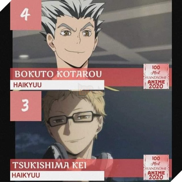 TOP 100 nam thần đẹp trai nhất năm 2020: Haikyu chiếm trọn ngôi đầu. Luffy, Naruto, Tanjiro bét bảng 49