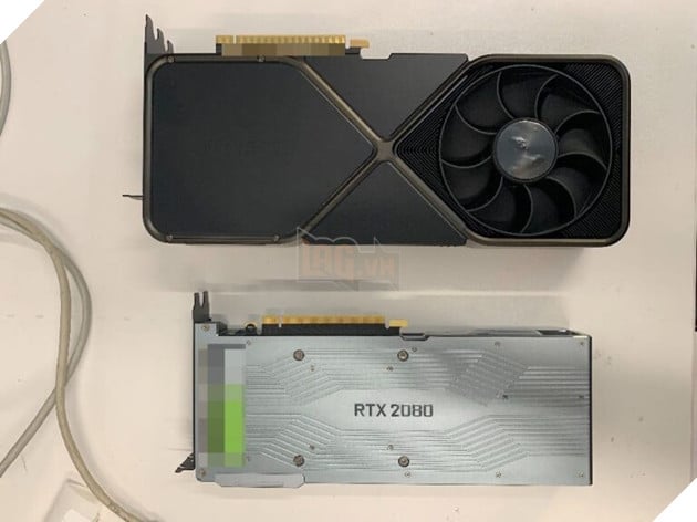 Rò rỉ hình ảnh GPU gaming NVIDIA GeForce RTX 3090 Flagship Ampere với thiết kế khổng lồ 