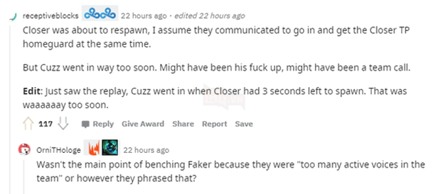 Fan T1 kêu gọi chủ tịch quay lại sau trận thua trước DWG - Dám cá Faker đi rừng hay hơn Cuzz - Ảnh 7.