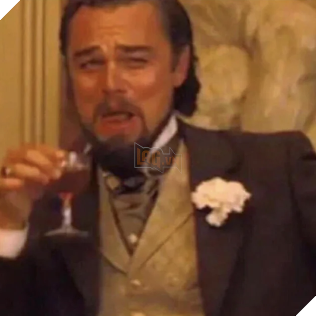 Leonardo DiCaprio Facial expression Nose Singing Chin Suit Formal wear Fun Facial hair Human Speech
