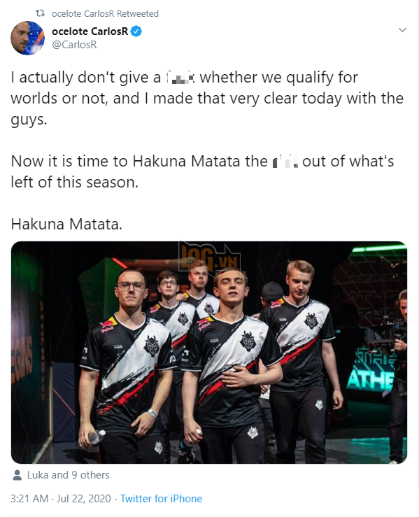 Tuyên bố không cần dự CKTG nhưng lại đánh như rồng như hổ để giành vé đến Thượng Hải, G2 đúng là đồ lừa đảo - Ảnh 1.