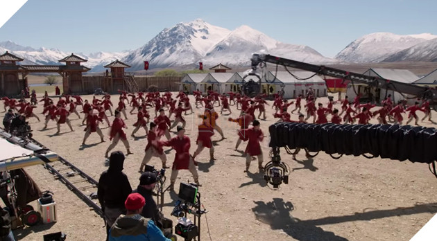 Loạt ảnh hậu trường triệu đô của bom tấn Mulan nhà Disney 4