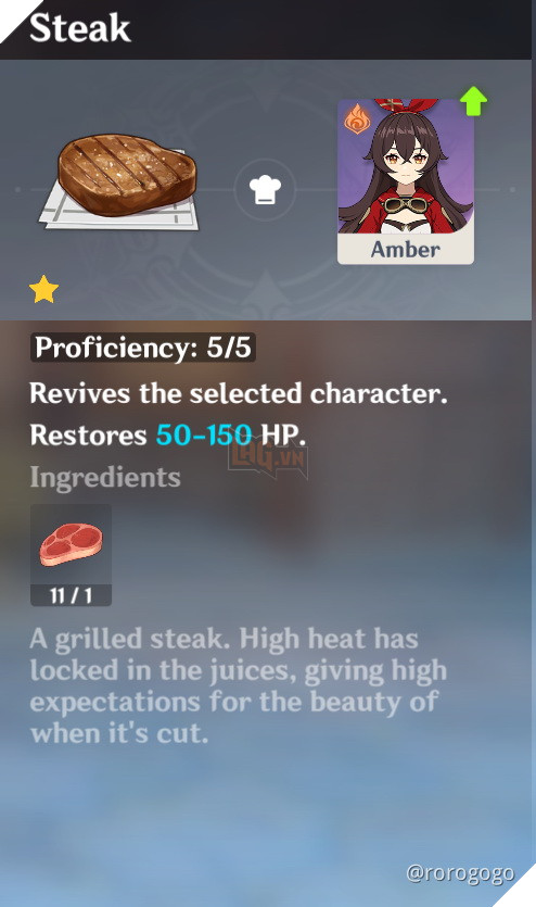 Genshin Impact: Hướng dẫn Công Thức Nấu ăn quan trọng nhất trong game dành cho tân thủ 14