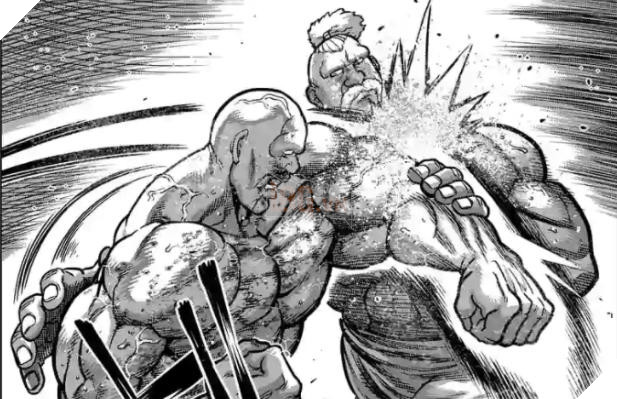 Spoiler Kengan Omega chap 74: Julius phản công, đấm Toa hộc máu 2