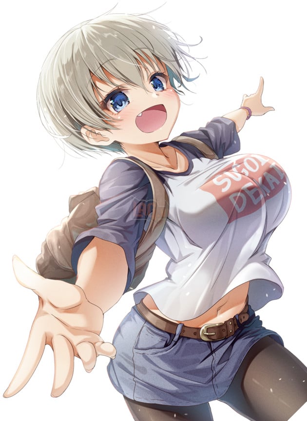 Uzaki chan fanart trông như thế nào, có to hơn bản gốc hay chăng? 3
