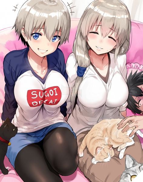 Uzaki chan fanart trông như thế nào, có to hơn bản gốc hay chăng? 4