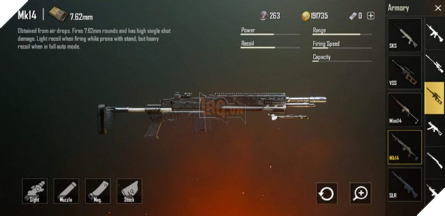 PUBG Mobile: Thông số, sát thương và phụ kiện tốt nhất cho MK14 2