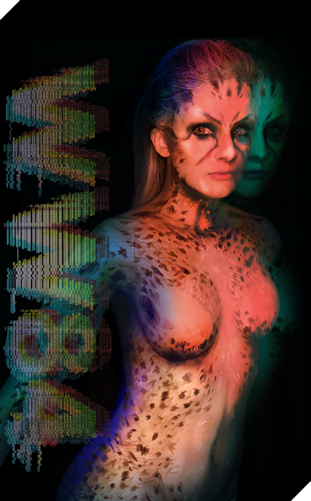 Fan cứng của Wonder Woman 1984 khoả thân, cosplay Cheetah bằng body-paiting đầy ấn tượng 2