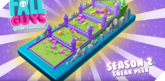 Fall Guys hé lộ chủ đề Mùa 2 - Thời Trung Cổ với hàng loạt map và trang phục mới 3