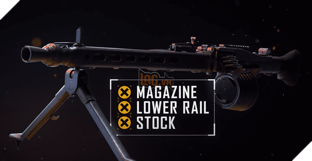 PUBG PC: Những điều cần biết về khẩu LMG mới, MG3 5