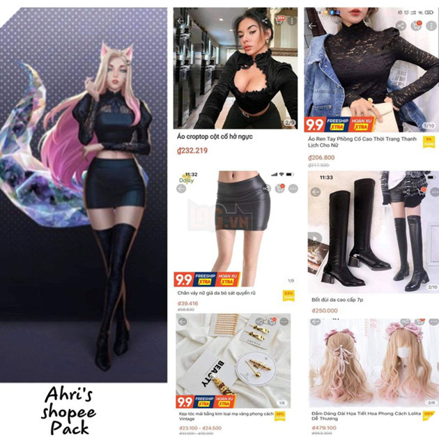 HOT: Dân mạng truy ra ban nhạc K/DA - Baddest dùng toàn đồ order trên... Shopee, có món đang sale mạnh chỉ... 22 ngàn - Ảnh 7.