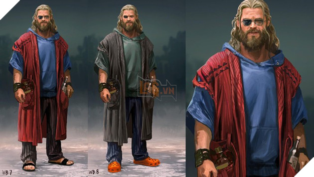 Kỉ niệm hơn một năm ra mắt, Marvel tung bản vẽ... Thor bụng bia  3