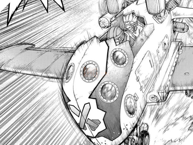 Dự đoán spoiler Dr.Stone chap 164: Senku, Ryusui không chiến đánh bại Stanley 4