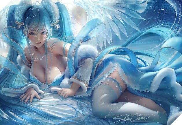 Loạt hình anime,manga,game hấp dẫn nhất của Sakimichan cho bạn tha hồ đặt làm ảnh nền 4