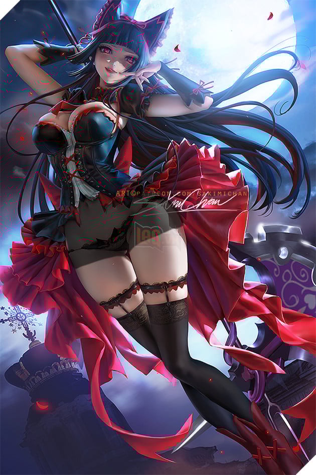 Loạt hình anime,manga,game hấp dẫn nhất của Sakimichan cho bạn tha hồ đặt làm ảnh nền 14