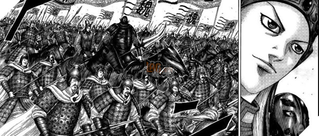 Dự đoán spoiler Kingdom chap 653: Tần Ngụy hợp lực đánh tan quân Sở 3