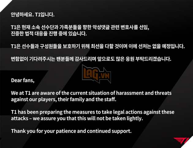 LMHT - T1 chính thức lên tiếng về trường hợp bà nội Faker bị nhạo báng: Đã chuẩn bị đủ thủ tục khởi tố - Ảnh 3.