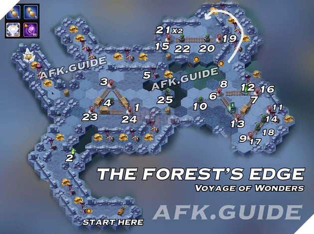 Voyage of Wonders Guide & Map: The Forest's Edge