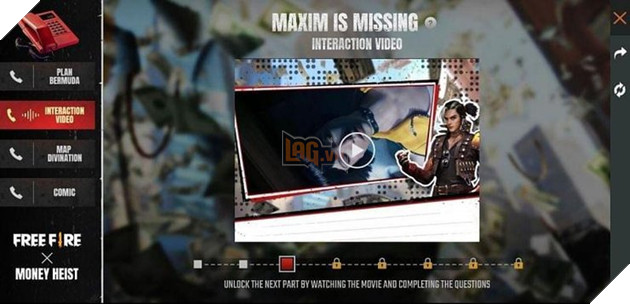 Free Fire: Cách nhận Vé Quay Kim Cương miễn phí từ sự kiện Phị Vụ Triệu Đô 3