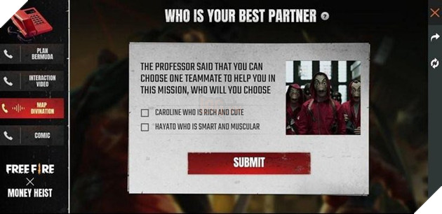 Free Fire: Cách nhận Vé Quay Kim Cương miễn phí từ sự kiện Phị Vụ Triệu Đô 4