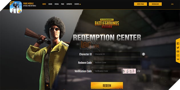 PUBG Mobile 1.8: Update giftcode in 2022 and how to enter the code to receive the gift 3