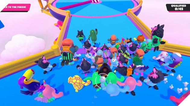 Sẽ thế nào nếu Fall Guys Ultimate Knockout trở thành anime?