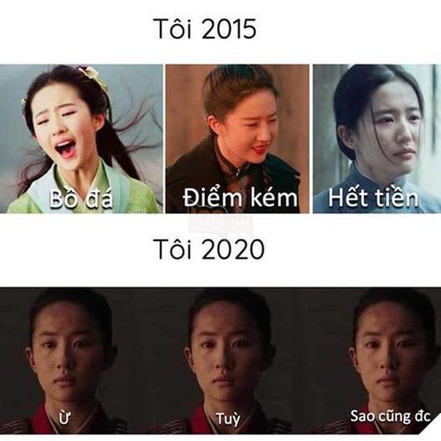 Mulan: Cười không nhặt được mồm với loạt ảnh chế diễn xuất đơ cứng của Lưu Diệc Phi 3