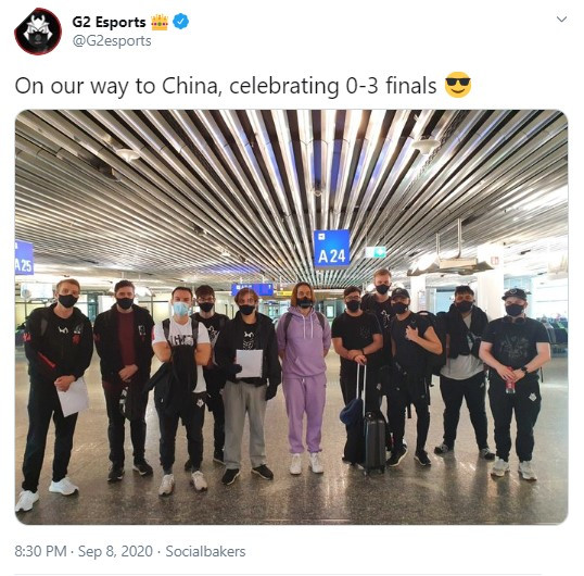 Chưa đánh CKTG, Gánh hài G2 đã bắt đầu diễn ảo thuật: Caps sang Trung Quốc nhưng để quên toàn bộ hành lý ở nhà - Ảnh 4.