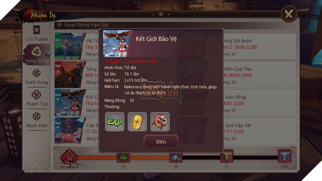 Những hoạt động không nên bỏ qua trong SAMURAI SHODOWN VNG? 7