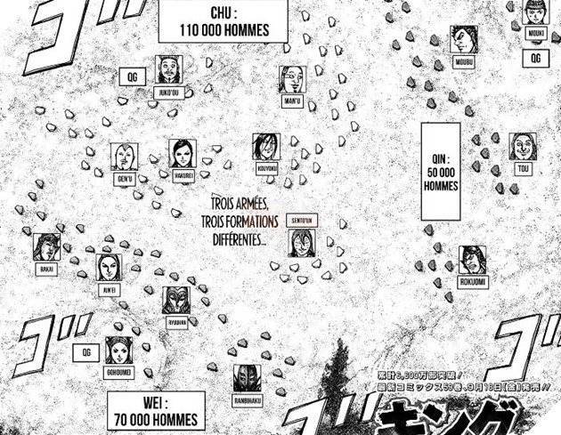Dự đoán spoiler Kingdom chap 654: Mãn Vũ đối đầu Mông Vũ, Đằng tay đôi Hạng Dực 4
