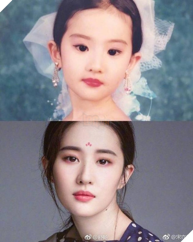 Nhan sắc dậy thì đẹp ngỡ ngàng đối lập với lối diễn đơ của Lưu Diệc Phi 2