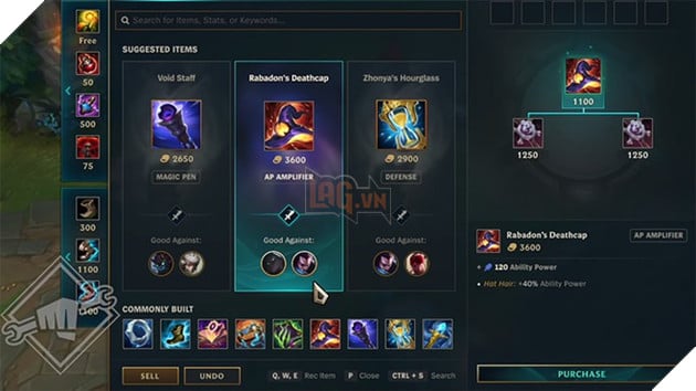 LMHT: Tiền Mùa Giải 11 ra mắt trang bị Thần Thoại mới cùng đổi mới tất cả hình ảnh trang bị cũ