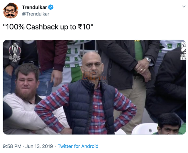 Muhammad thất vọng