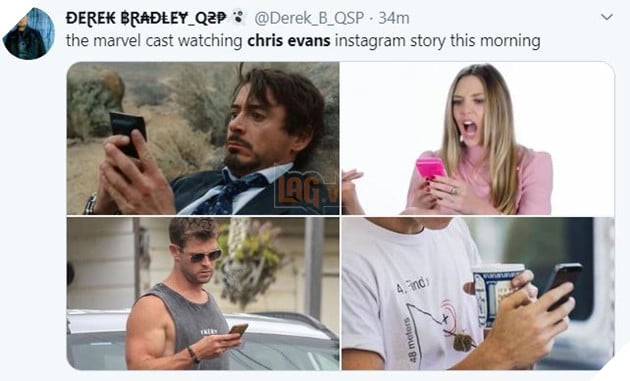  Captain Chris Evans lộ hình 18+ lên twitter, tài tử Hulk và dàn sao Hollywood tranh cãi nảy lửa 3