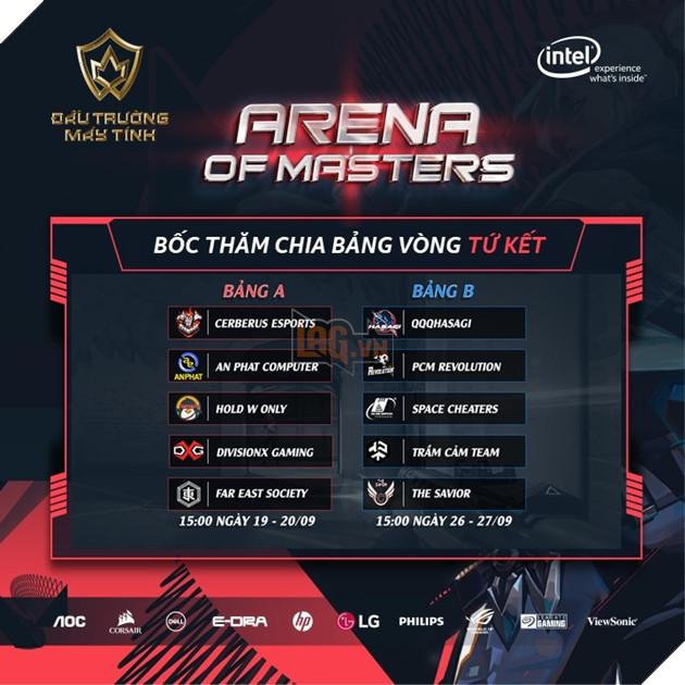Các huyền thoại FPS Việt Nam quyết đấu tại Tứ kết Arena of Masters: Valorant Tournament
