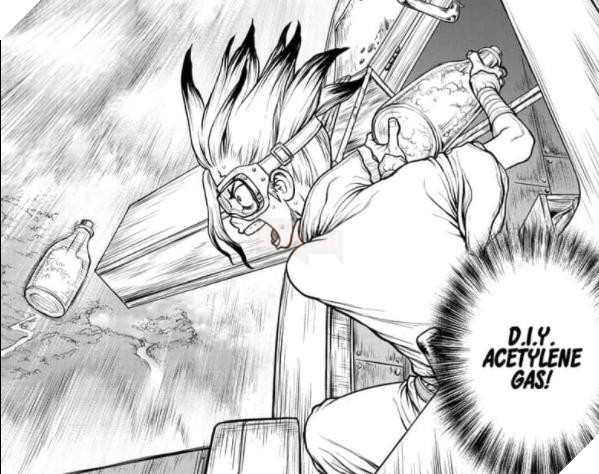 Dự đoán spoiler Dr.Stone chap 166: Đại chiến bùng nổ! Quân Senku đụng độ lính Mỹ phe Xeno 5