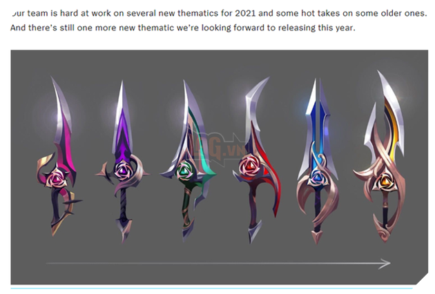 Săm soi 6 thanh kiếm bí ẩn của Riot, cộng đồng LMHT phát hiện ra nhóm trang phục Thần Hỏa sắp ra mắt - Ảnh 1.
