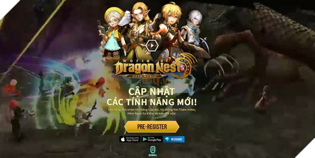 Bom tấn trở lại - World Of Dragon Nest mở cửa đăng kí sớm cho game thủ Việt 