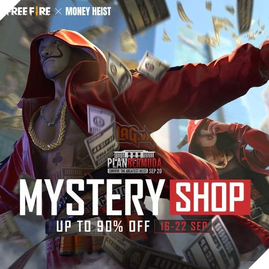 Garena Free Fire: Mystery Shop của Money Heist đang hoạt động - Đừng bỏ lỡ cơ hội nhận gói độc quyền 2