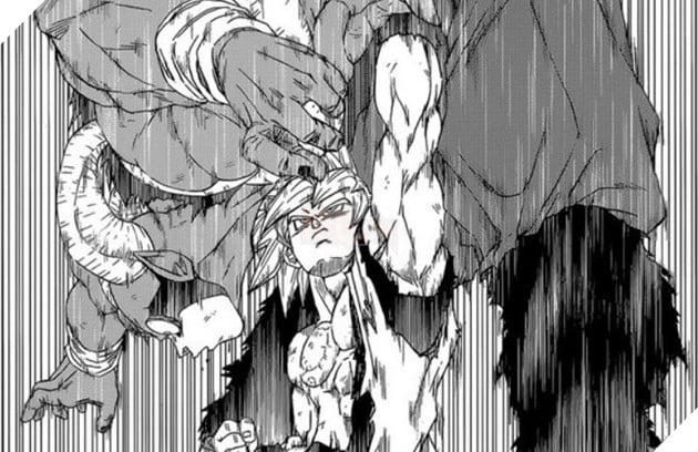 Spoiler Dragon Ball Super chap 64: Sử dụng bản năng vô cực , Goku đấm Moro không trượt phát nào 2