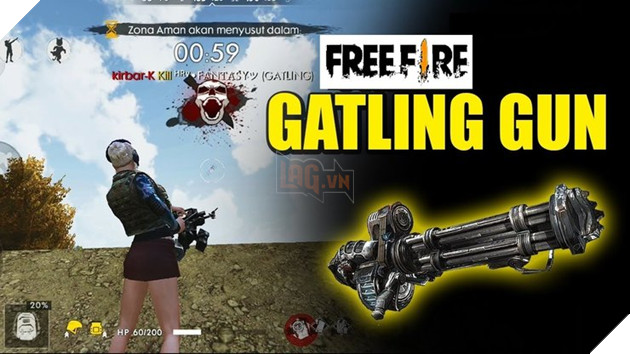 Free Fire: Danh sách vũ khí nặng nhất / nhẹ nhất trong game