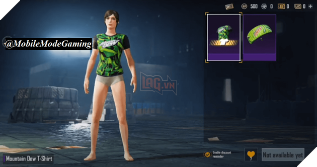 PUBG MOBILE × Mountain Dew: Làm thế nào để có được bộ skin và áo sơ mi độc quyền của Mountain Dew 4
