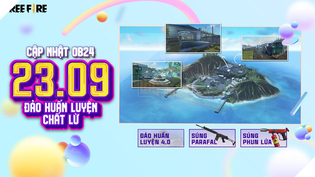 Free Fire OB24: Thời gian phát hành, vũ khí mới, nhiều tính năng mới được bổ sung