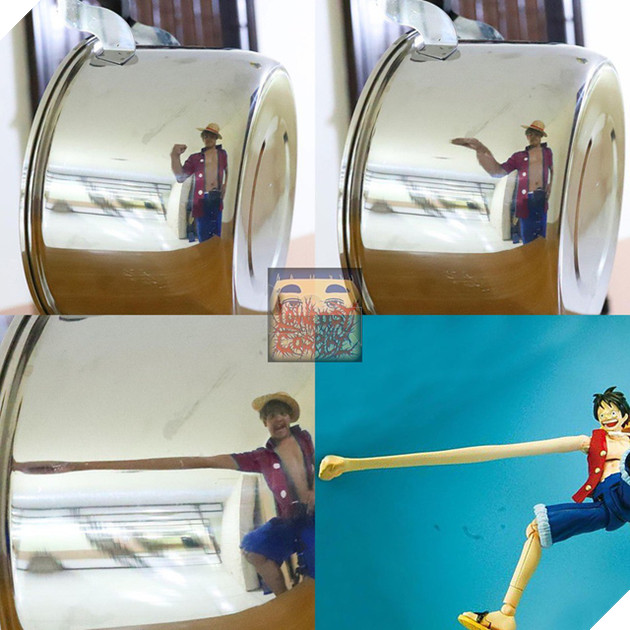 Ngã ngửa với bộ ảnh One Piece cực hài hước đến từ thánh low cost cosplay Thái Lan 14