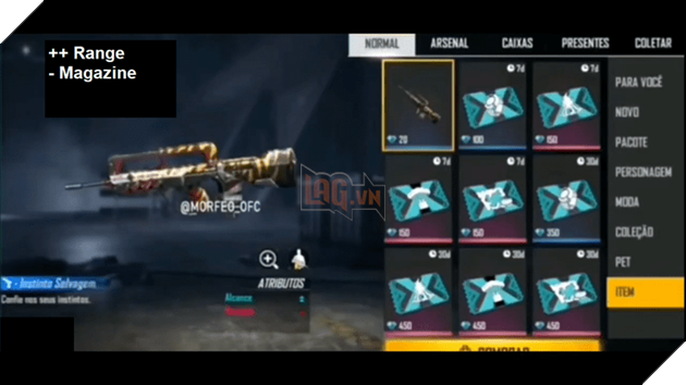 Đánh giá vũ khí Royale sắp ra mắt trong Free Fire - Skin Champion Boxer MP5 5